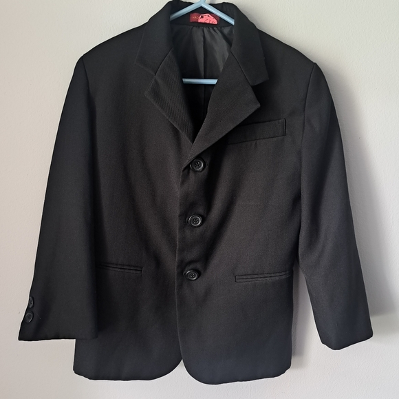 Vitaliano Classic Black Kids Blazer Size 6 - Picture 1 of 12